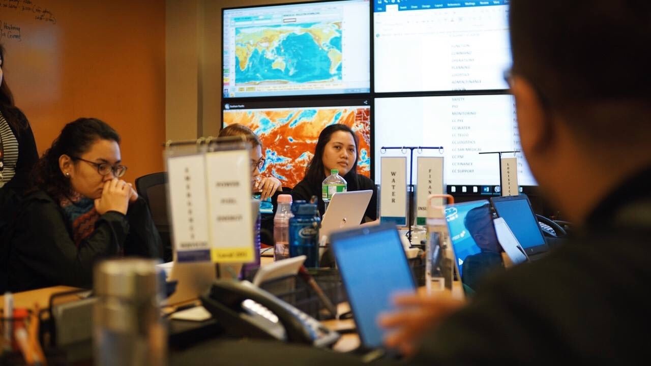 Emergency Operations Centre in the Philippines