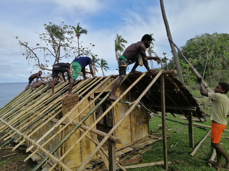 Rebuilding in Vanuatu Source: VBRC/Glen Craig