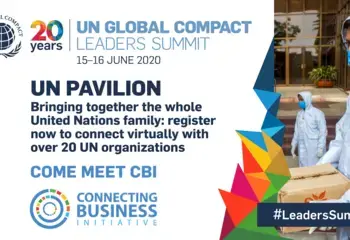 UN Global Compact Virtual Leaders Summit 2020 - CBi Pavilion (Recording available)
