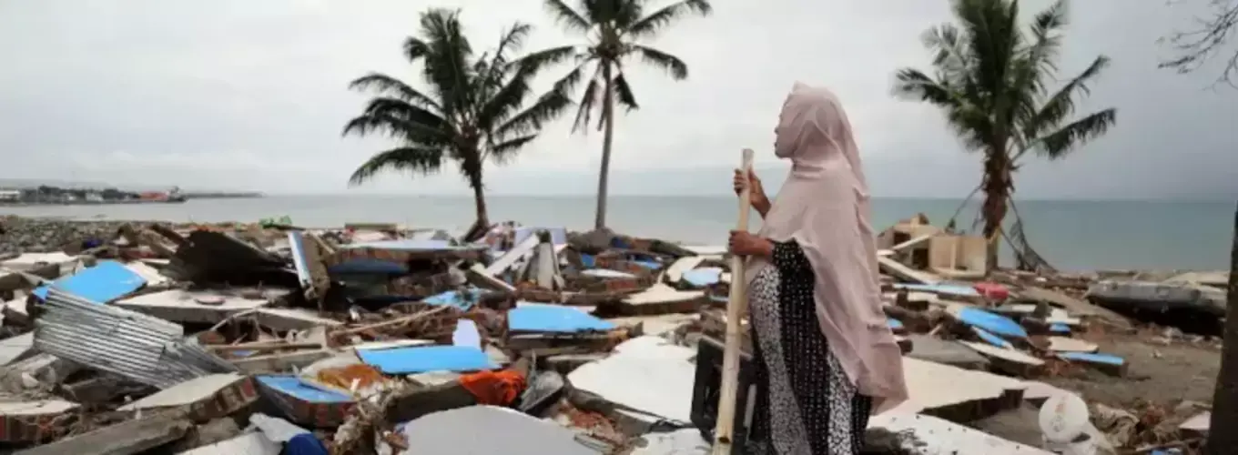 The Sulawesi region of Indonesia has been devastated by an earthquake and tsunami in 2018.