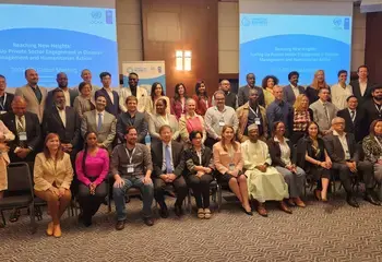 The CBi Global Meeting 2023 participants, representing 26 countries, got together in Istanbul to talk about private sector engagement in disaster management