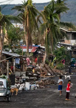 Malinao Municipality, Albay Province. Credit: OCHA Philippines Responding to Multiple Disasters: Case Study on the Philippine Disaster Resilience Foundation Emergency Operations Center and Response to Super Typhoon Goniand Vamco During the COVID-19 Pandemic