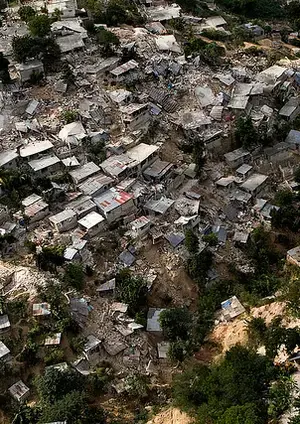 Credit: MINUSTAH Haiti after the 2010 earthquake. Photo credit: MINUSTAH
