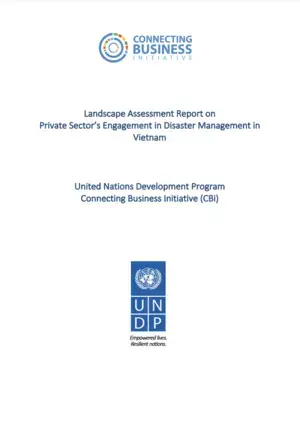 Landscape Assessment Report on Private Sector’s Engagement in Disaster Management in Vietnam Landscape Assessment Report on Private Sector’s Engagement in Disaster Management in Vietnam