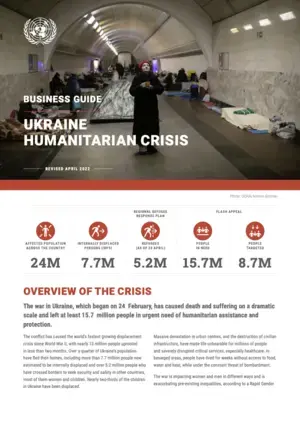 OCHA Business Guide: Ukraine Humanitarian Crisis OCHA Business Guide: Ukraine Humanitarian Crisis