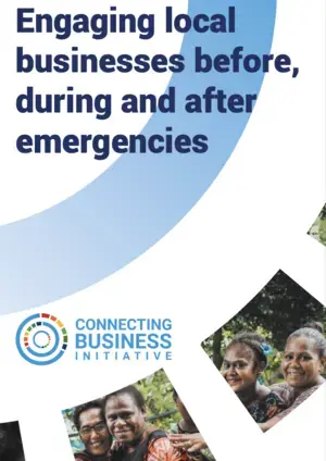 CBi Brochure: engaging local businesses before, during and after emergencies