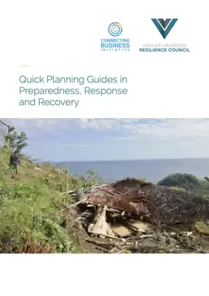 Quick Planning Guides in Preparedness, Response and Recovery