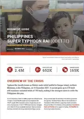 UN Business Guide: Philippines - Super Typhoon Rai (Odette)